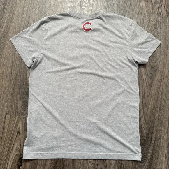 BASEBALLISM America's Brand Gray Chicago Cubs MLB Baseball T-Shirt Size Medium - Picture 2 of 7